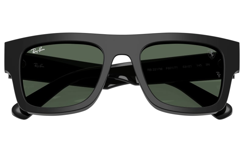 Ray-Ban RB2217M Scuderia Ferrari Collection Sunglasses - Dark Gray