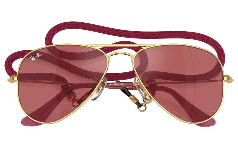RAY BAN Red Mini Sunglasses!! Ray-Ban Sunglasses Kat RB4427 676084 main image 4