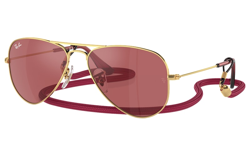 Ray-Ban Jr. Mini Aviator Summer Capsule RJ9506S Mirror  display picture 1
