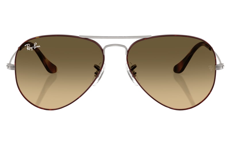 Ray-Ban Aviator Large Metal RB3025 Gradient Glass Sunglasses  display picture 1