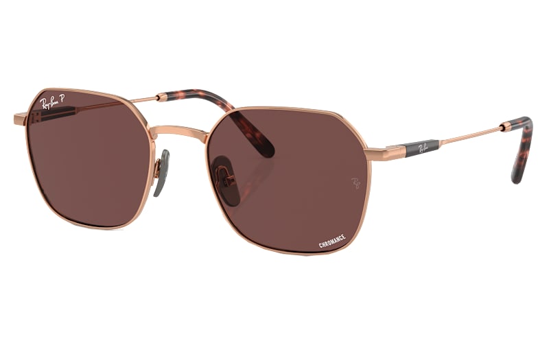 Ray-Ban Jim Titanium RB8094 Chromance Glass Polarized Sunglasses