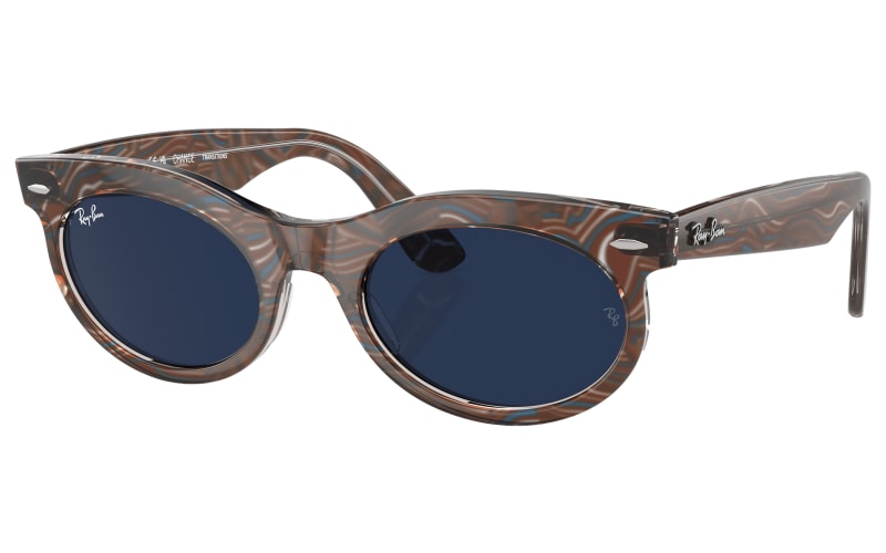 小物 Ray-Ban Change Collection ORB2242F Ray-Ban Wayfarer Oval Change RB2242 Transitions Photochromic Frame