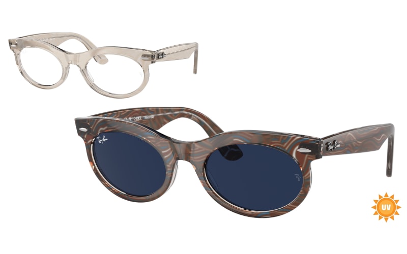 Ray-Ban Wayfarer Oval Change RB2242 Transitions Photochromic Frame