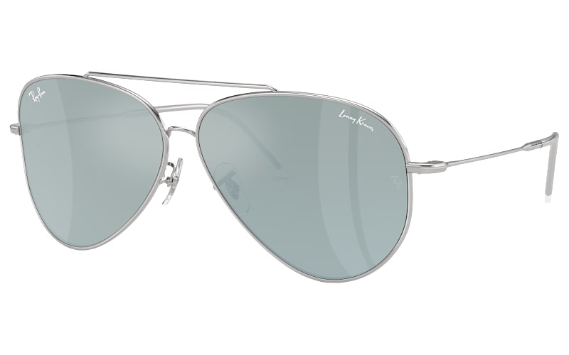 Ray-Ban Aviator Reverse X Lenny Kravitz RBR0101S Mirror Sunglasses