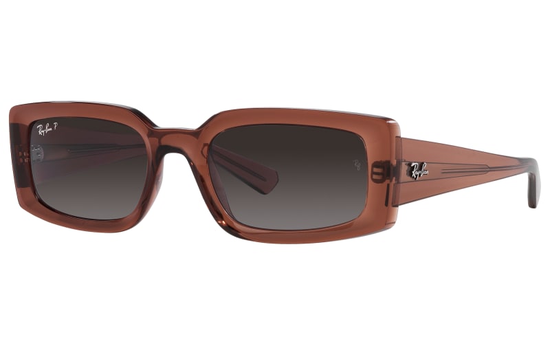 夜*R様 Ray Ban KILIANE BIO-BASED Ray-Ban Kiliane Bio-Based RB4395 Gradient Polarized Sunglasses