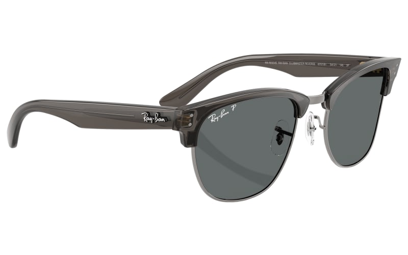 Want to TRADE! These are clubmasters Polarized RAY-BAN RB3016 901 58 Black On Gold Unisex Polarized G-15 51  main image 2