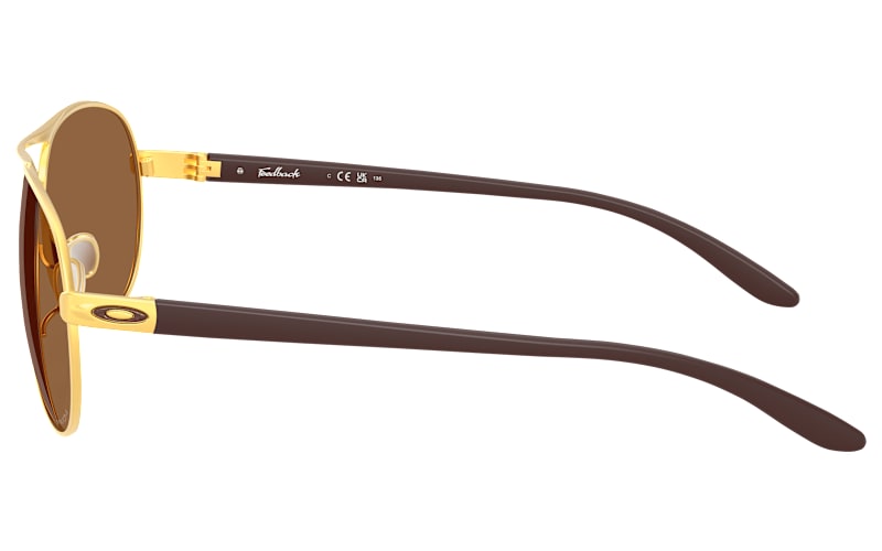 Oakley Feedback OO4079 Prizm Bronze Mirror Sunglasses for  display picture 3