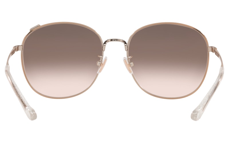 Coach‎ Gold Frame Sunglasses with Pink Gradient Lenses HC7134 Coach HC7134 Sunglasses | FREE Shipping - Go-Optic.com  main image 2