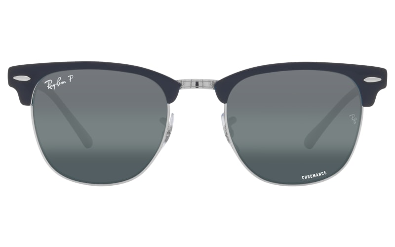 Ray ban clubmaster silver mirror deals