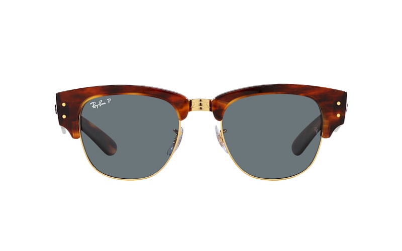 Ray-Ban Mega Clubmaster RB0316S Glass Polarized Sunglasses | Bass 
