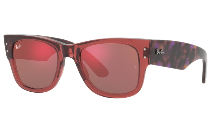 Ray-Ban Mega Wayfarer RB0840S Glass Mirror Sunglasses | Bass Pro Shops