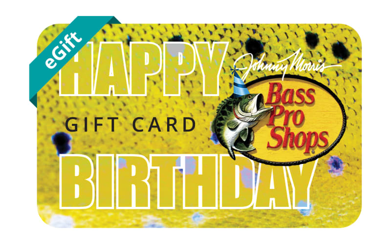 Bass pro shop e gift card on sale
