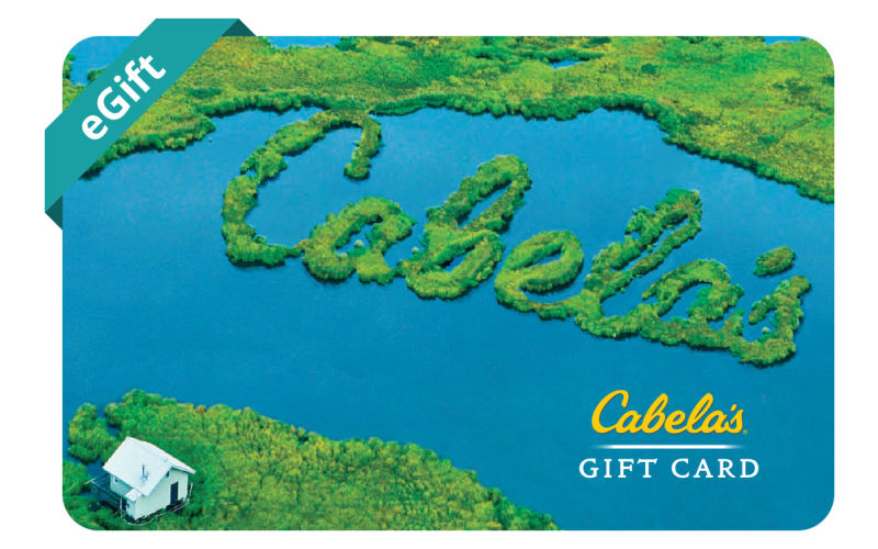 Buy cabela's gift card online clearance