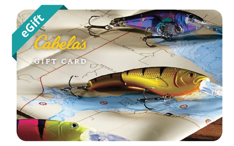 Cabela's Map Lures eGift Card