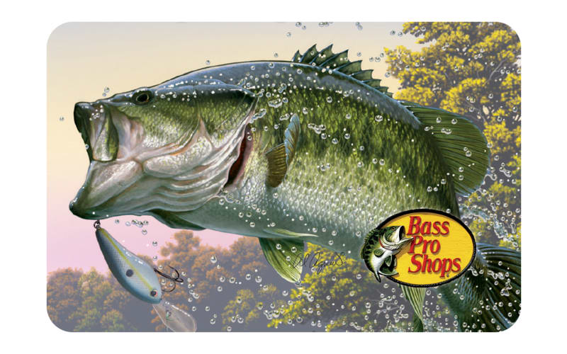 Bass Pro Shops Fishing Gift Card - $25