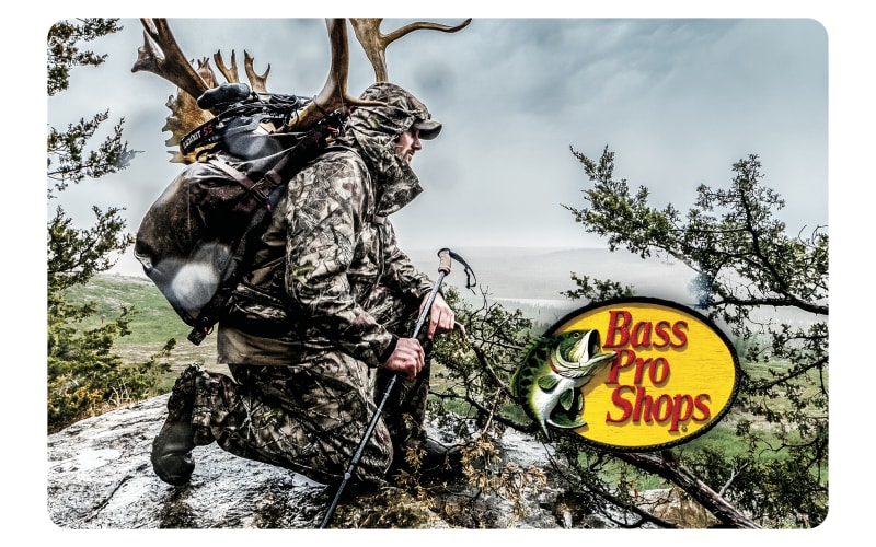 Bass Pro Shops Fishing eGift Card - $25