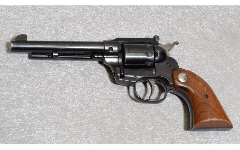 High Standard Double-Nine Convertible Revolver, .22 Long Rifle, 5