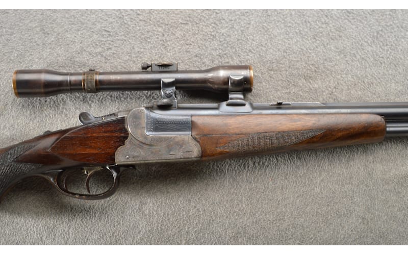 O.Schneider Zella-Mehlis ~ German Combination Gun ~ 16 Gauge