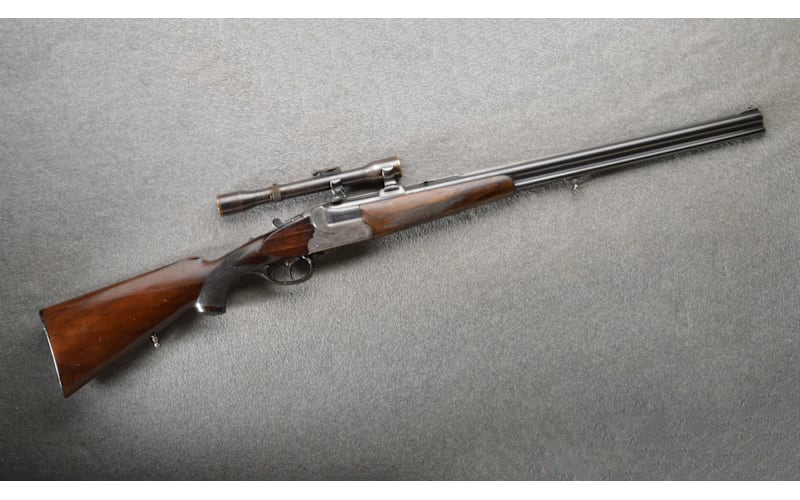 O.Schneider Zella-Mehlis ~ German Combination Gun ~ 16 Gauge