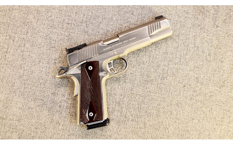 Kimber ~ Classic Stainless Gold Match ~ .45 ACP | Mack's Prairie Wings