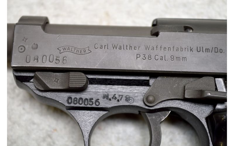 Walther ~ P38 Post War (mfg. 1959) ~ 9mm | Mack's Prairie Wings