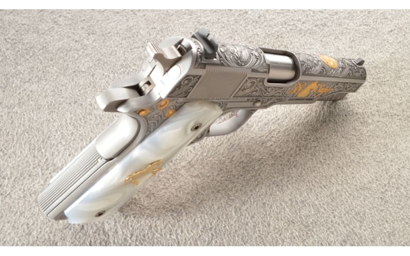 Colt ~ 1911 ~ Government Model ~ Dia De Los Muertos ~ Engraved By