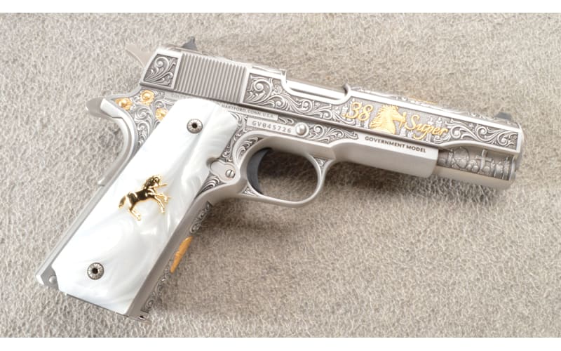 Colt ~ 1911 ~ Government Model ~ Dia De Los Muertos ~ Engraved By