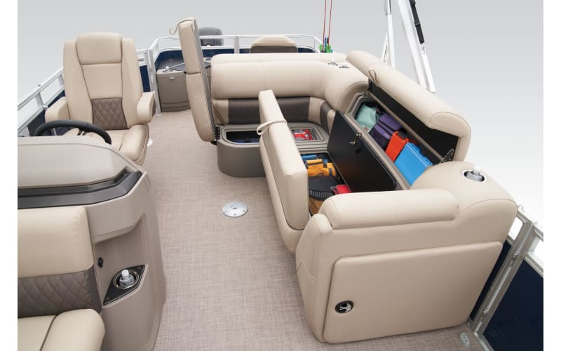 2024 SUN TRACKER FISHIN BARGE 20 DLX w 90 ELPT FourStroke Command
