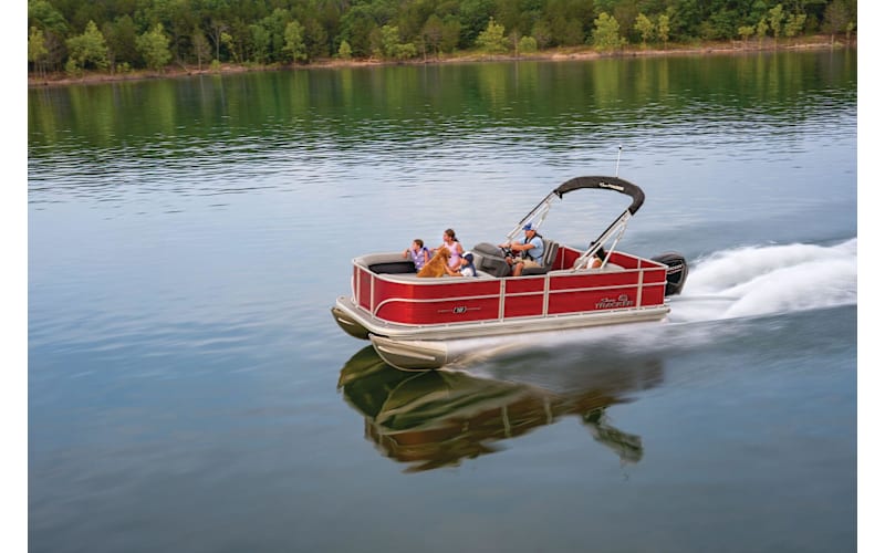 2026 SUN TRACKER PARTY BARGE 18 DLX | Cabela's
