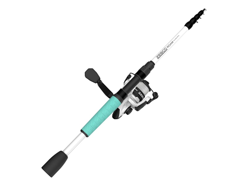 Fishing Pole Zebco Roam Spinning Combo Zebco® Roam™ Telescopic