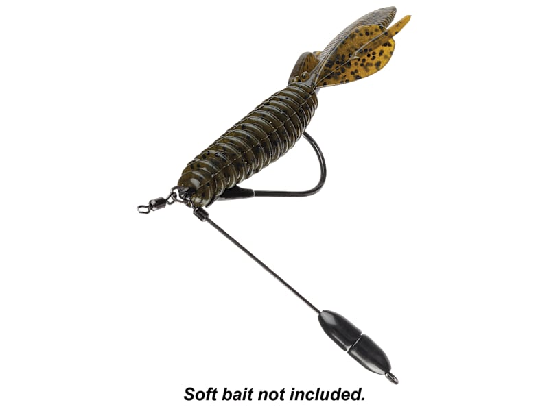 Flippin Hook Tokyo Rig For Bass VMC Tokyo Rig Heavy-Duty Flippin