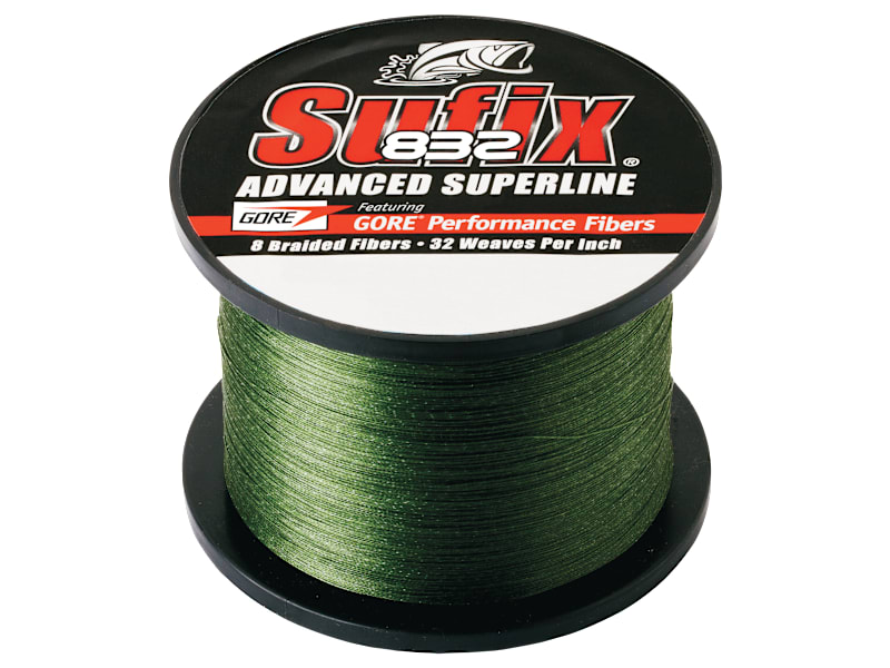 12lb Sufix サフィックス 832 アドバンスドレッドコア100Yrd Sufix 832 Advanced Lead Core Line | FishUSA