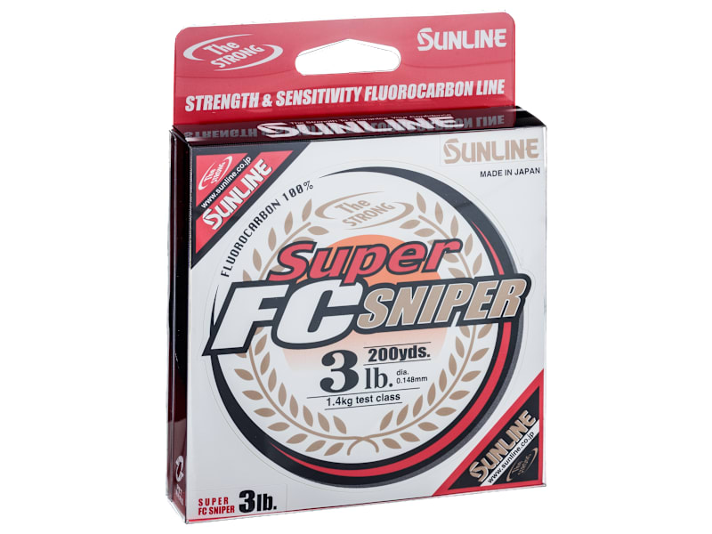 Fluorocarbon Fishing Line Sunline Super FC Sniper - 14 Lb Test