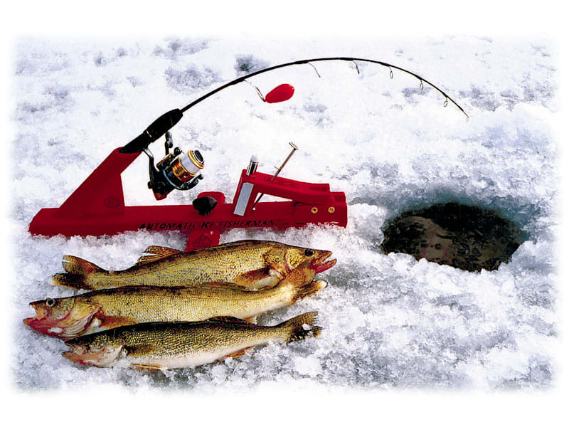 Mouse Trap Hook Setter Ice Fishing 5pcs Automatic Fishing Hook