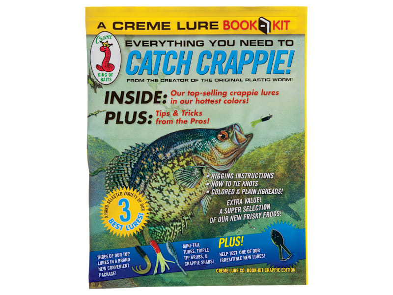 Creme Crappie Kit 45 Pieces Mack's Prairie Wings