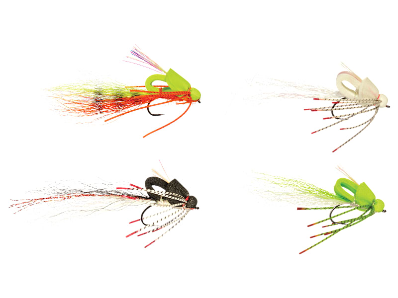 Rainy's Edmond's Stealth Bomber 4-Pack Fly Assortment | Bass