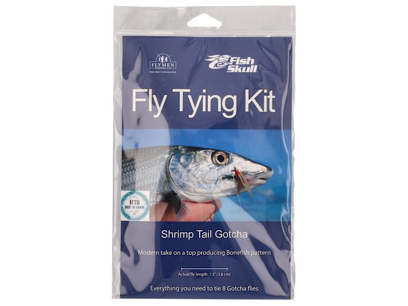 Flymen Fishing Company Shrimp Tail Gotcha Fly-Tying Kit Mack's