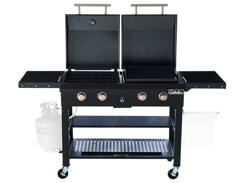 Cabela's Deluxe 4-Burner Event Grill and Griddle Combo