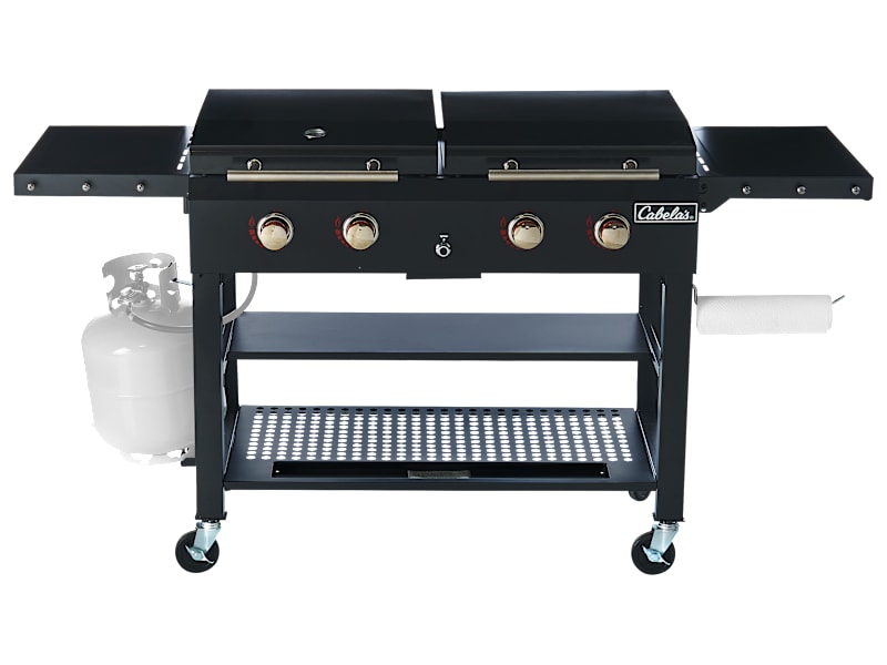 Los Silverton’s  MAG ペルー　キラー60’s ガレージ Cabela's Deluxe 4-Burner Event Grill and Griddle Combo