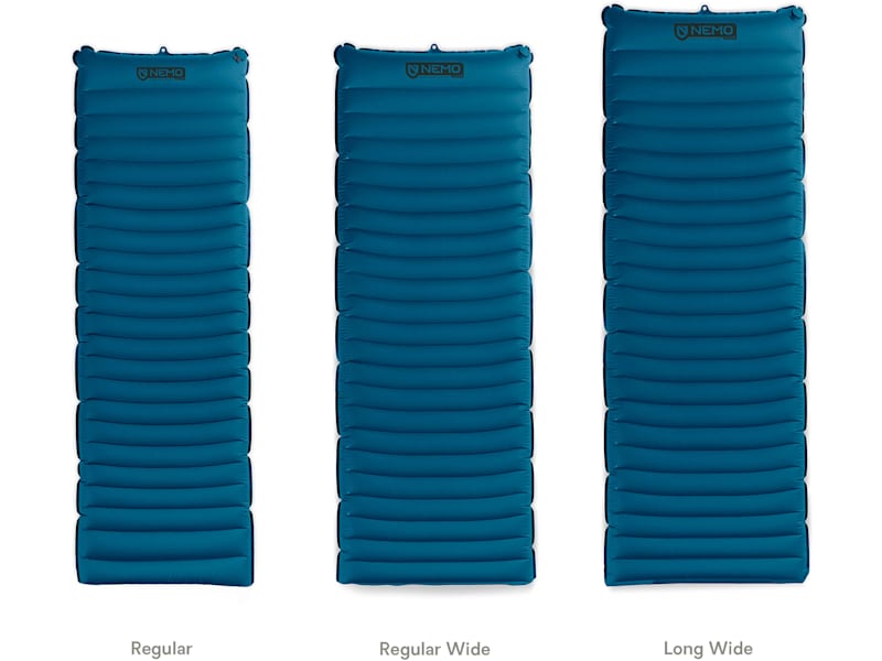 ニーモ　NEMO QUASAR 3D レギュラーワイド　スリーピングエアマット Quasar™ 3D Lightweight Non-Insulated Sleeping Pad