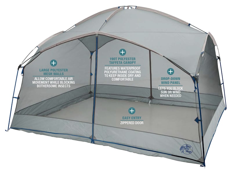 Bass Pro Shops Refuge 12 x 10 Screen House | Bass Pro Shops