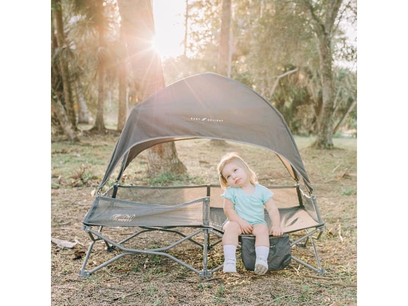 Baby Delight Go With Me Bungalow Deluxe Portable Travel Cot for Kids