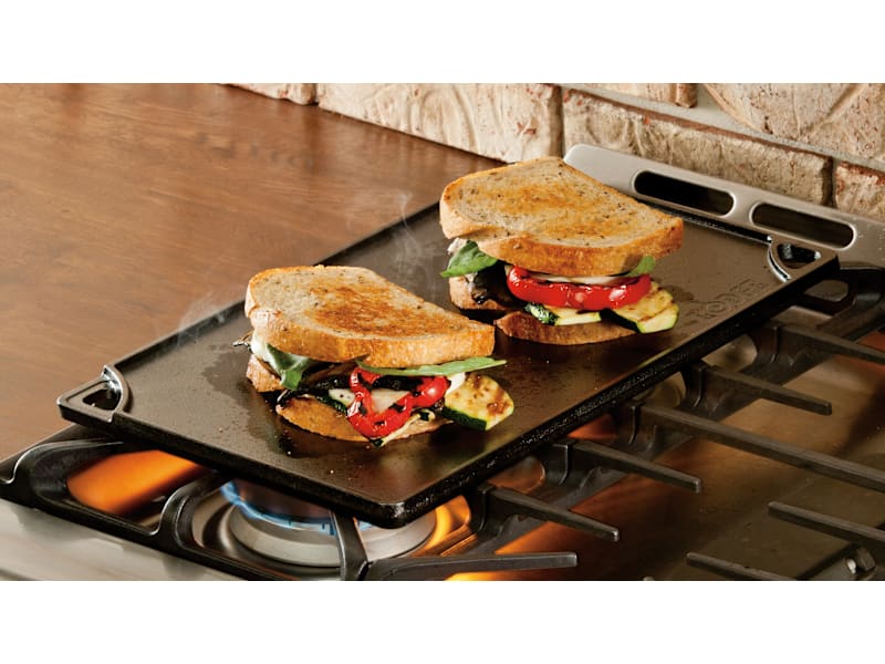 Lodge ダブルサイド グリル・グリドル 16.75 x 9.5 Inch Double Play Reversible Grill/Griddle