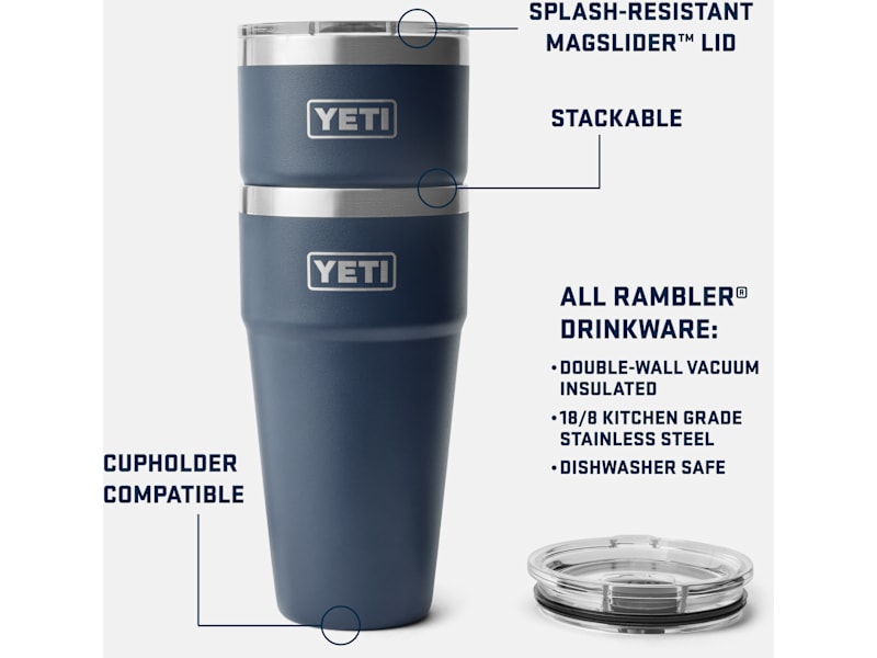 YETI Rambler 16-Oz. Stackable Cup with MagSlider Lid