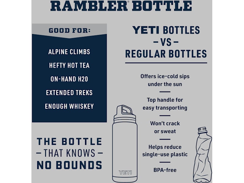 YETI Rambler Bottle with Chug Cap