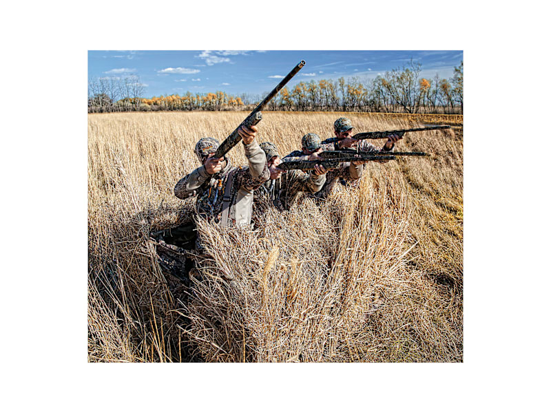 A・B・フロスト、「DUCK SHOOTING FROM A BLIND」 Multi Species DUCK HUNTING In Layout Blinds On A BIG LAKE