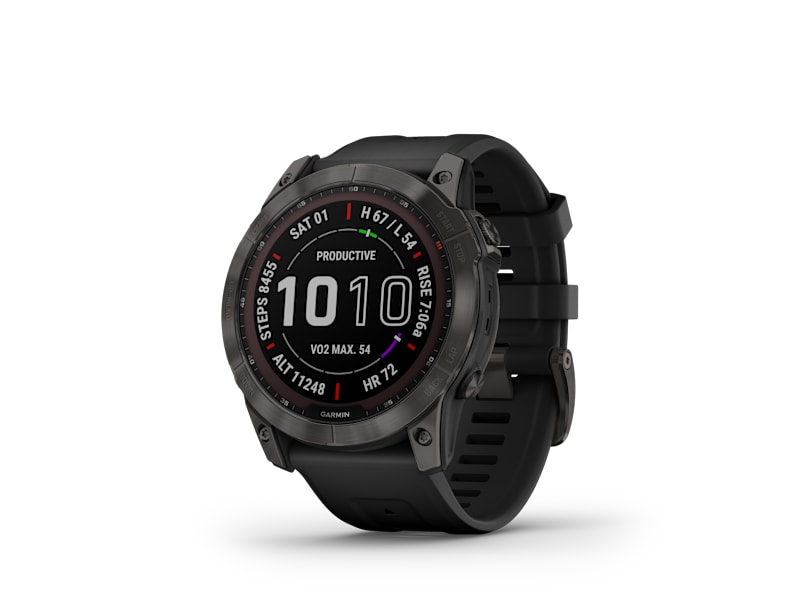 GARMIN FENIX 7X サファイアクリスタル Garmin fenix 7X Sapphire Solar 51mm GPS Wristwatch for