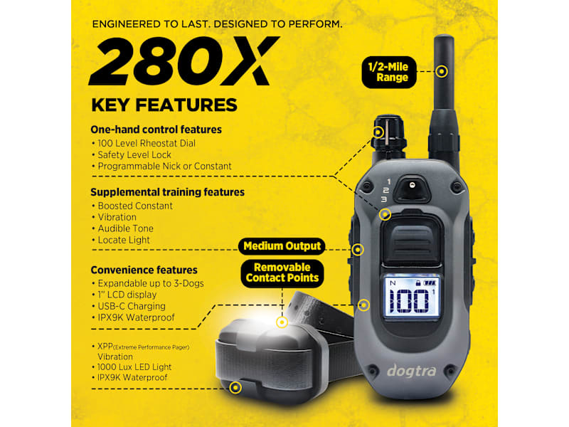 Dogtra 280c Dogtra Arc Manual Dogtra ARC Remote Dog Training