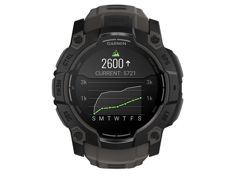 【美品】ガミン Instinct Tactical Black (7111) GARMIN ガーミン(GARMIN) Instinct 3 Tactical AMOLED 50mm