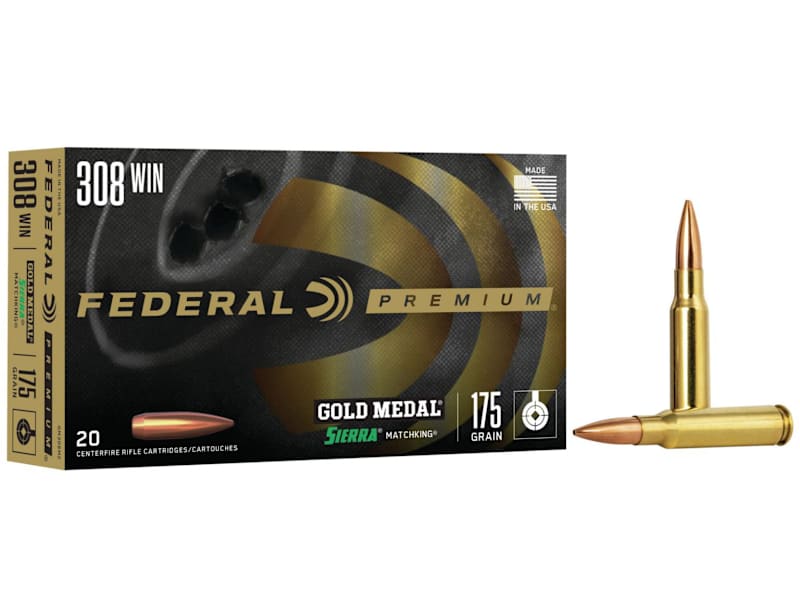 Gold Win 
ゴールドウィン ウエア上下 Federal® Gold Medal Sierra® MatchKing™ Rifle Ammunition